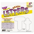 Trend Enterprises Trend Enterprises T79905 4 in. Ready Letters Casual Combo Pack; White - 181 per Pack T79905